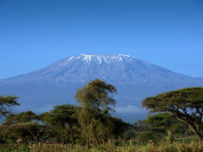 Kilimanjaro på en rejse til Tanzania