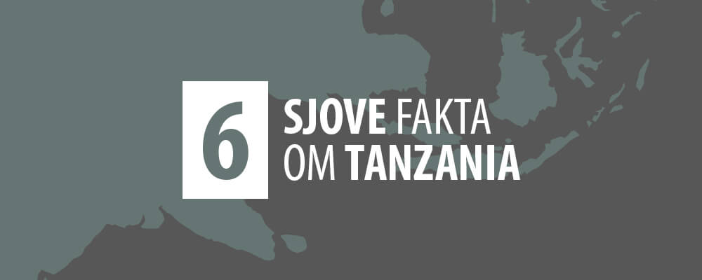 6 sjove fakta om Tanzania